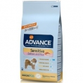 ADVANCE SENSITIVE cu Somon şi Orez 12kg hrana uscata affinity advance