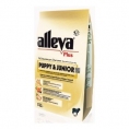 ALLEVA Puppy&Junior cu Miel FĂRĂ GLUTEN 3kg