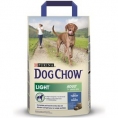 DOG CHOW Adult Light, cu Curcan şi Orez 2,5kg