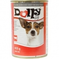Conservă pt. câini, cu Vită 415g - Dolly
