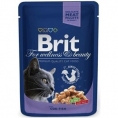 Plic Cod pentru pisici - BRIT PREMIUM hrana umeda brit